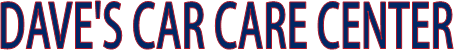 DAVE'S CAR CARE CENTER
