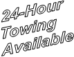 24-Hour
Towing
Available