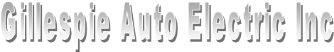 Gillespie Auto Electric Inc